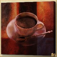Чашечка кофе, картина цена