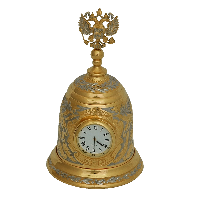Часы колокол с гербом РФ. Цена