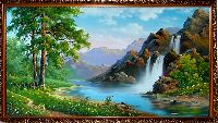 Купить картину Озеро у Водопада