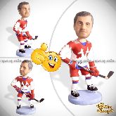 Кукла шарж хоккеисту по фото «Лучший игрок»