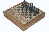 Шахматы каменные малые изысканные (высота короля 3,10")