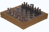 Шахматы каменные изысканные (высота короля 3,50")