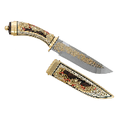 Нож украшенный "Калина Красная"