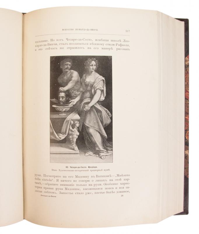 Антикварная книга «Волынский А.Л. Леонардо-да-Винчи» 