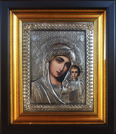 Икона Пресвятая дева Мария с младенцем Иисусом